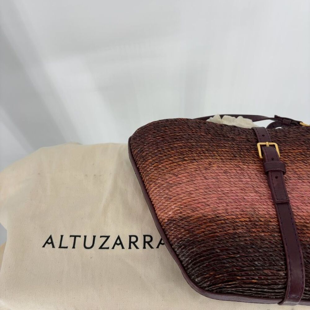 Altuzarra "Raffia" Leather Crossbody Bag - Picture 3 of 4